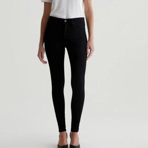 Ag Adriano Goldschmied The Farrah High Waist Skinny Jeans - Super Black 29